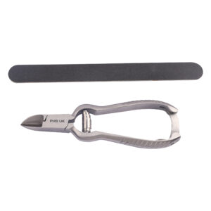 Cantilever Nail Nipper 13cm & Emery board