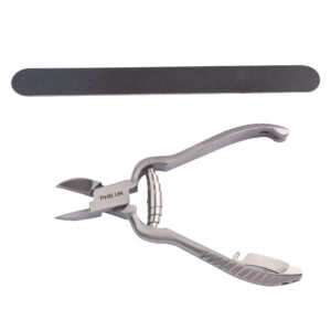 Cantilever Nail Nipper 13cm & Emery board